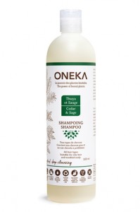 Oneka shampooing thuya sauge mamzellebeaute.com